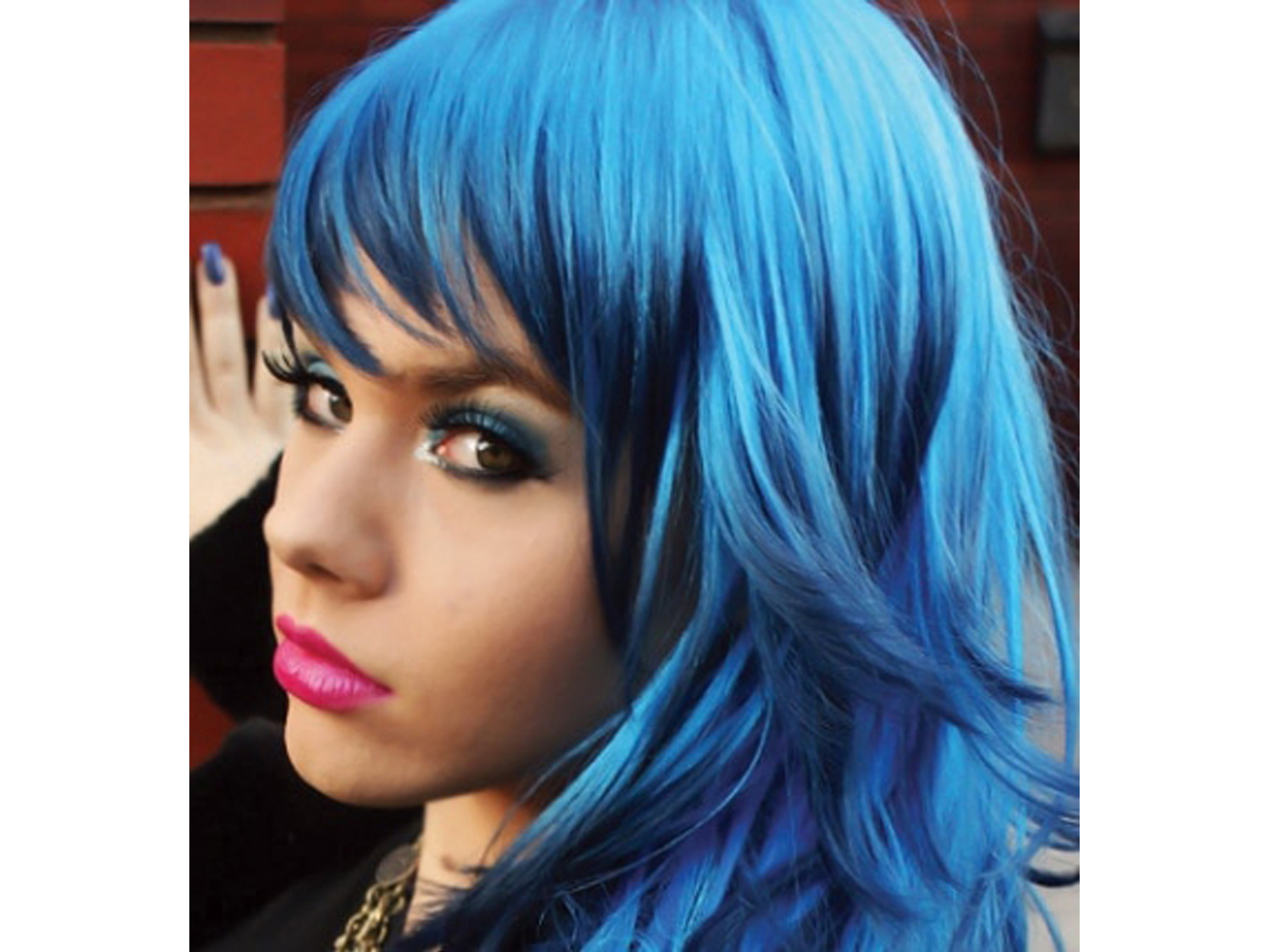4. Blue Lagoon Directions Hair Dye - Pravana - wide 10