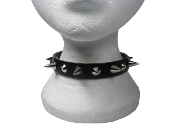 1 Row Multi Conical Studded Piked Choker Bullet 69