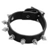1 Row Spiked Studded Wristband Gauntlet Bullet 69