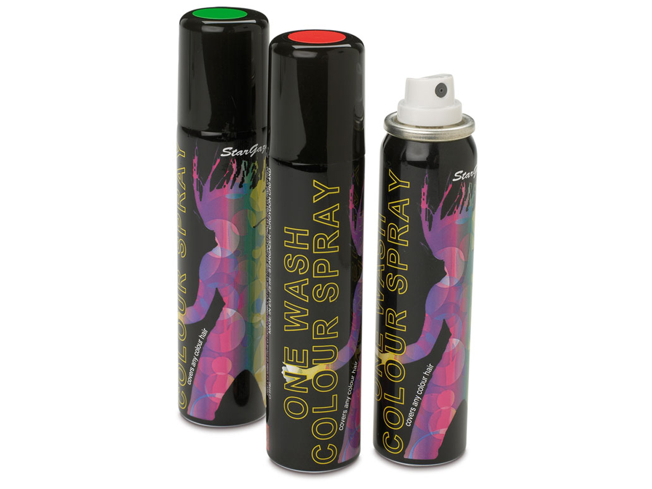 One Wash Colour Spray By Stargazer (incl. UV Neon) | Tribal Voice: Plymouth  & Torquay Body Piercing Studios And Alternative Fashion