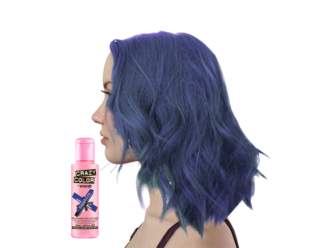Ion Sapphire Blue Hair Dye Developer - wide 9