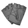 Leather Fingerless Biker Gloves Bullet 69