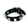 1 Row Spiked Studded Wristband Gauntlet Bullet 69