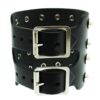 4 Row Conical Studded Wristband Gauntlet Bullet 69