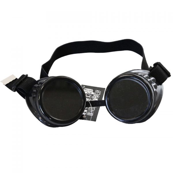 Poizen Industries Steampunk Cyber Goggles Black