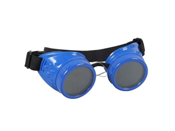 Poizen Industries Steampunk Cyber Goggles Blue