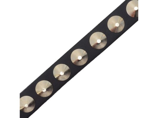 Bullet69 1 Row Conical Studded Skinny Belt