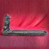 Catching the Scent Wolf Incense Burner