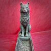 Catching the Scent Wolf Incense Burner