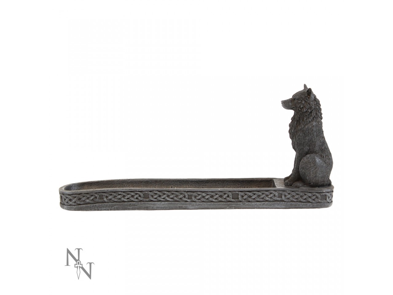 Catching the Scent Wolf Incense Burner