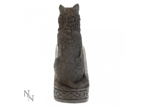 Catching the Scent Wolf Incense Burner