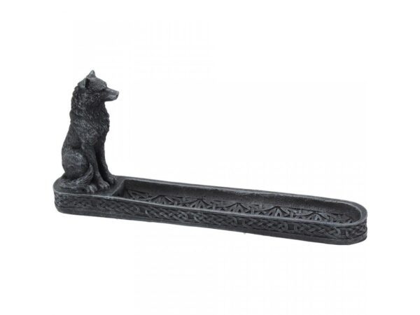 Catching the Scent Wolf Incense Burner