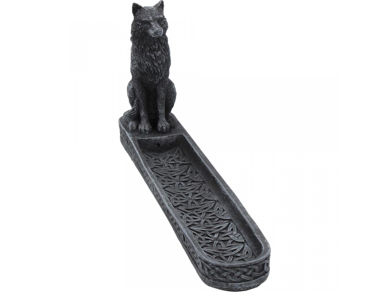 Catching the Scent Wolf Incense Burner