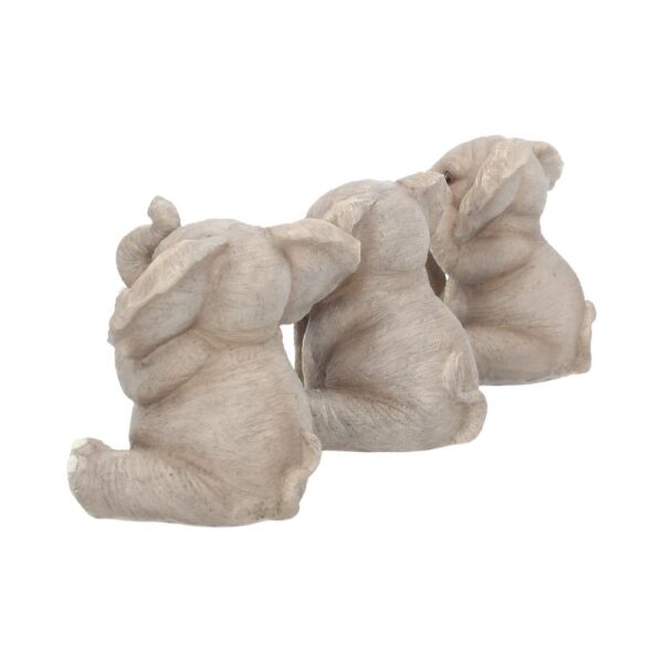 Three Wise Baby Elephants - Image 8