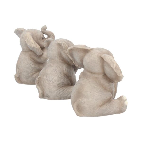 Three Wise Baby Elephants - Image 3