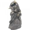 Nest Guardian Dragon Blue Figure Geode