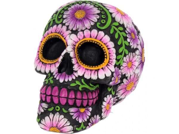 Sugar Petal Skull Day of the Dead Figure