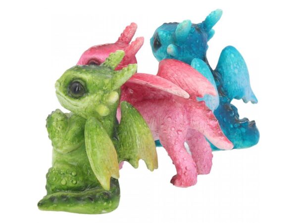 Three Tiny Dragon Figures