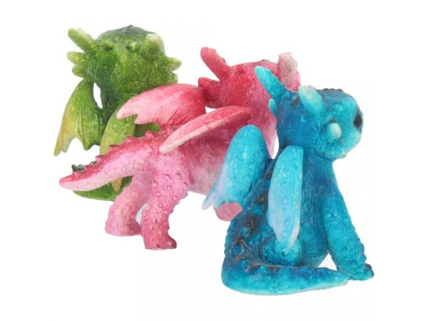Three Tiny Dragon Figures