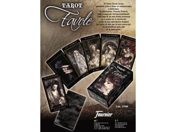 Nemesis Now Victoria Frances Favole Gothic Dark Tarot Cards