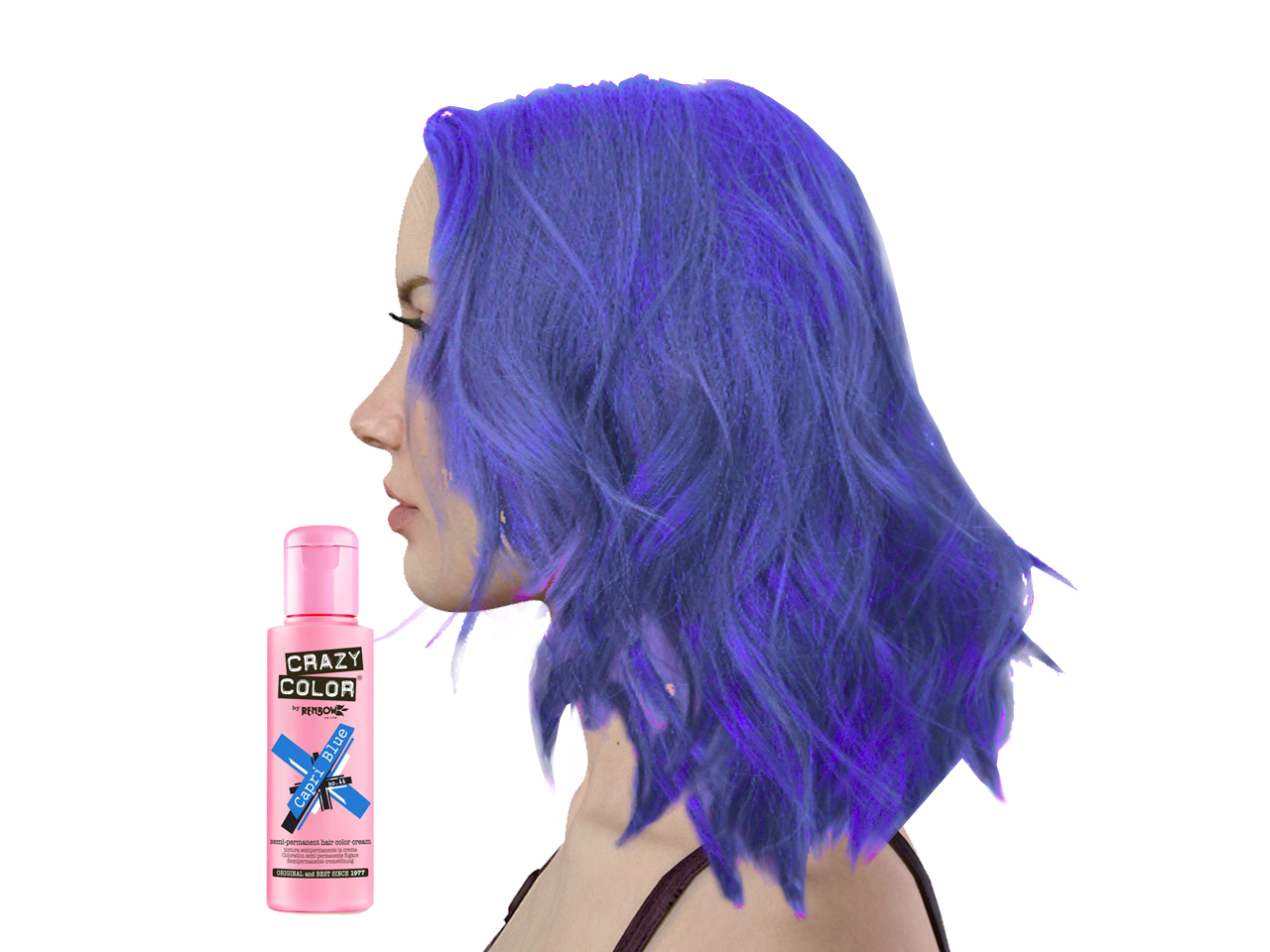 capri blue hair dye review