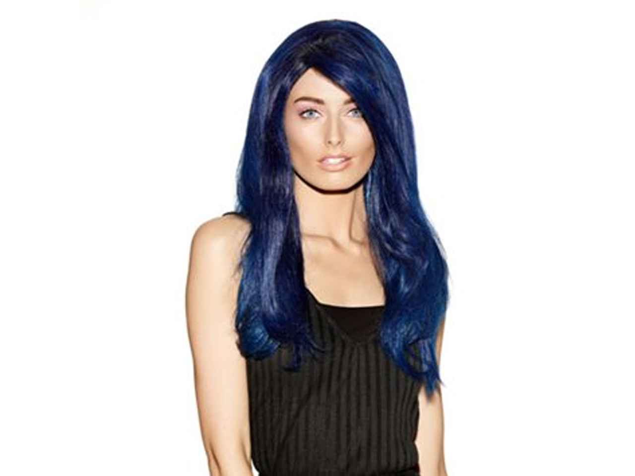 sapphire blue hair colour
