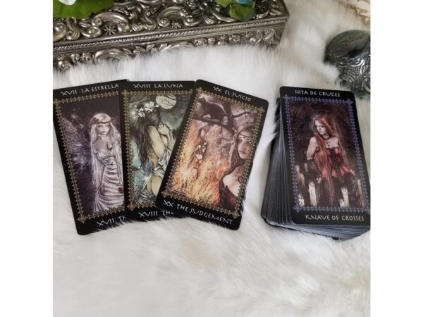 Nemesis Now Victoria Frances Favole Gothic Dark Tarot Cards