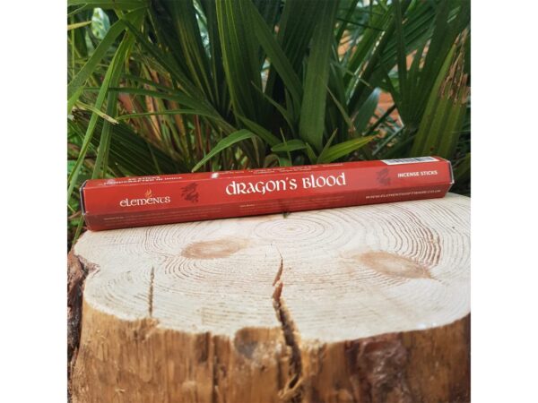 Elements Dragon's Blood Incense Sticks Cleansing Love Money Good Luck Success