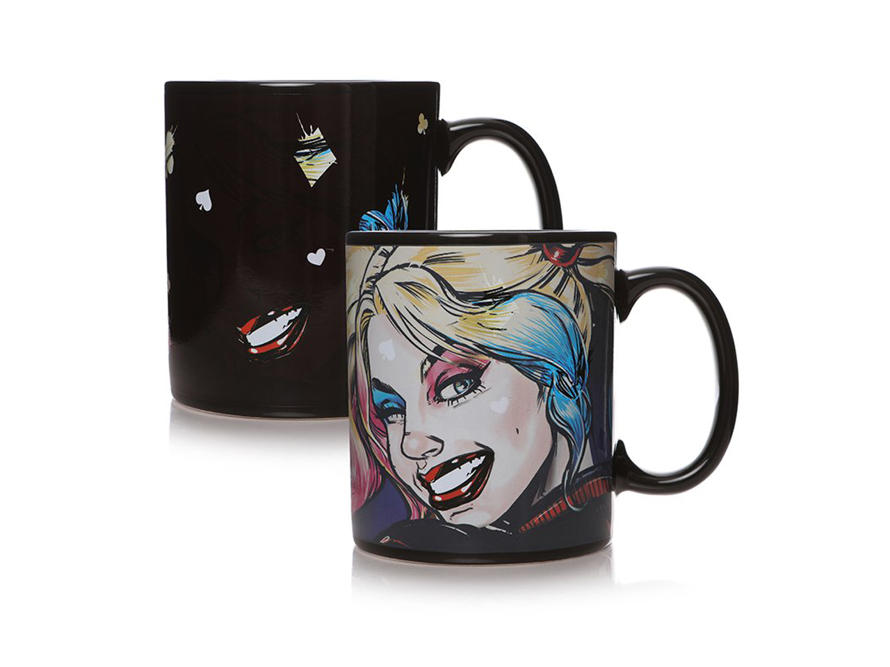 DC Comics Universe Harley Quinn Heat Changing Mug Half Moon Bay Drinkware Kitchenware Home Decor Cartoon Suicide Squad Birds Of Prey