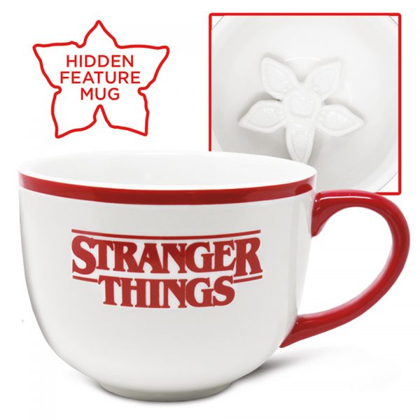 Official Stranger Things Hidden Feature Mug Demogorgon Hawkins Mind Flayer Netflix Pyramid International Drinkware Kitchenware Home Decor