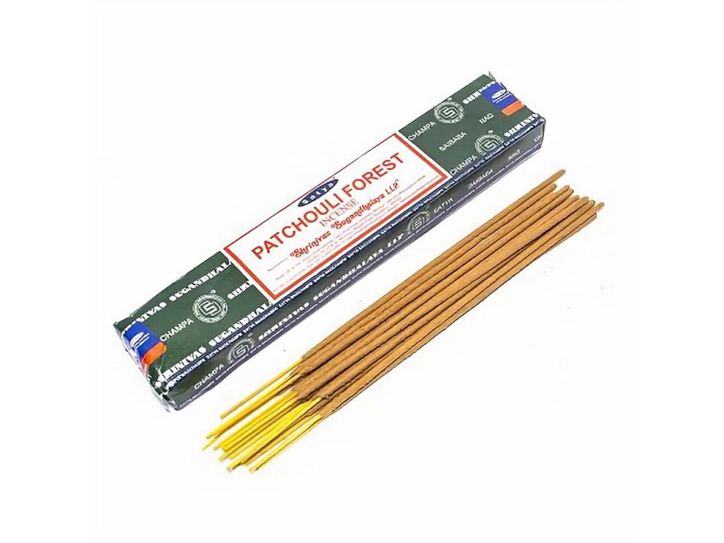 Satya Patchouli Forest Boxed Incense Sticks Cleansing Aromatherapy Fragrance Aroma
