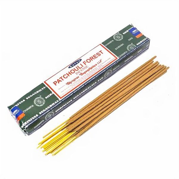 Satya Patchouli Forest Boxed Incense Sticks Cleansing Aromatherapy Fragrance Aroma