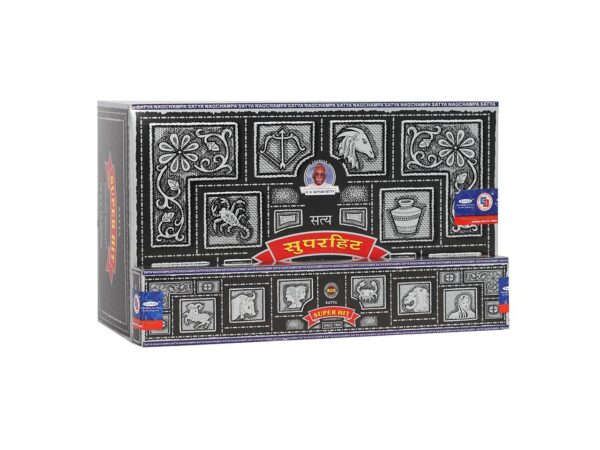 Satya Super Hit Boxed Incense Sticks Cleansing Aromatherapy Fragrance Aroma