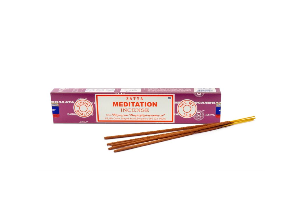 Satya Meditation Boxed Incense Sticks Cleansing Aromatherapy Fragrance Aroma