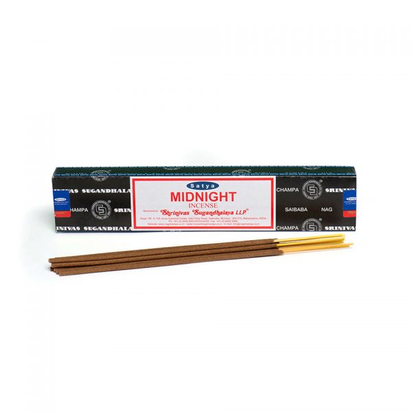 Satya Midnight Boxed Incense Sticks Cleansing Aromatherapy Fragrance Aroma