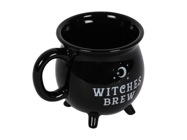 Witches Brew Cauldron Mug Black Magic Witchcraft Wiccan Halloween Potion