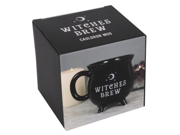 Witches Brew Cauldron Mug Black Magic Witchcraft Wiccan Halloween Potion