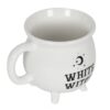 White Witch Cauldron Mug White Magic Witchcraft Wiccan Halloween Potion