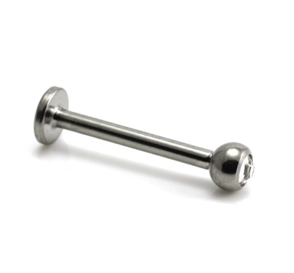 Titanium Gemmed Labret (1.2)