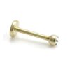 Titanium Gemmed Labret (1.2) - Image 2