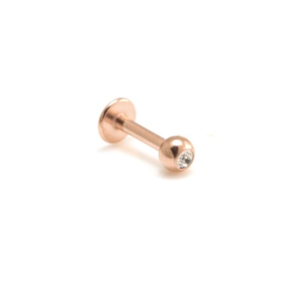 Titanium Gemmed Labret (1.2) - Image 4