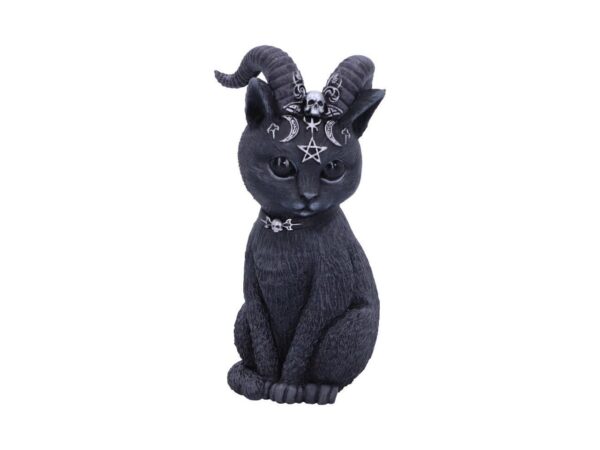 Pawzuph Cat Nemesis Now Baphomet Occult Witchcraft Familiar Spiritual Dark Spirits Figure Magic Pentagram