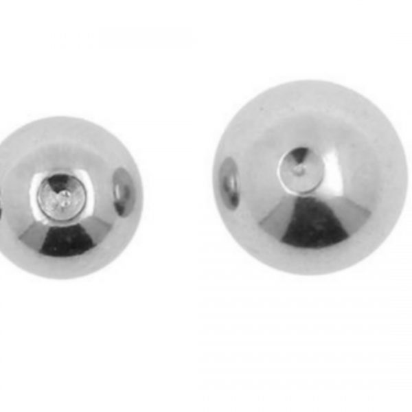 Highly Polished Titanium Dimple Balls  