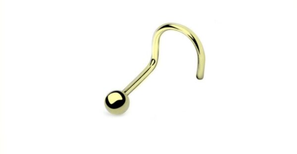 Plain Ball Titanium Nose Stud