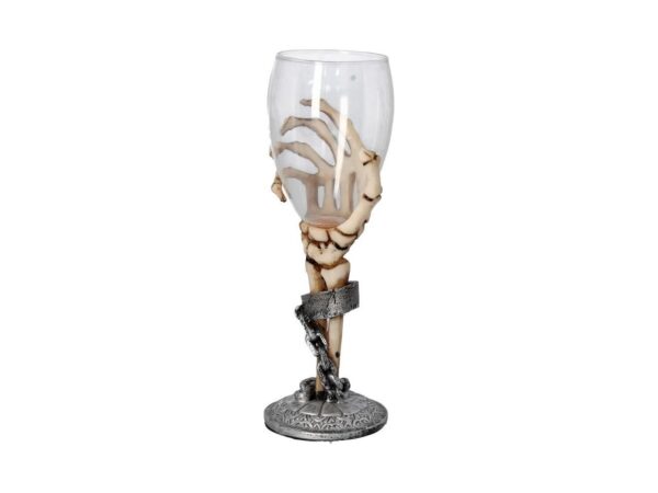 Claw Goblet Skeleton Hand Chain Underworld Abyss Wine Glass Goblet Nemesis Now Kitchenware Drinking Glass