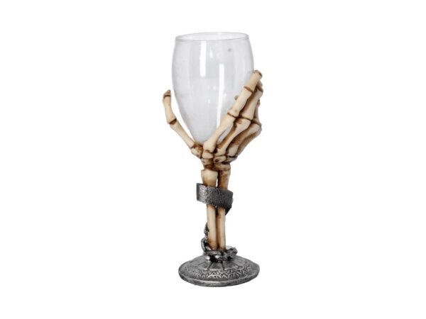 Claw Goblet Skeleton Hand Chain Underworld Abyss Wine Glass Goblet Nemesis Now Kitchenware Drinking Glass