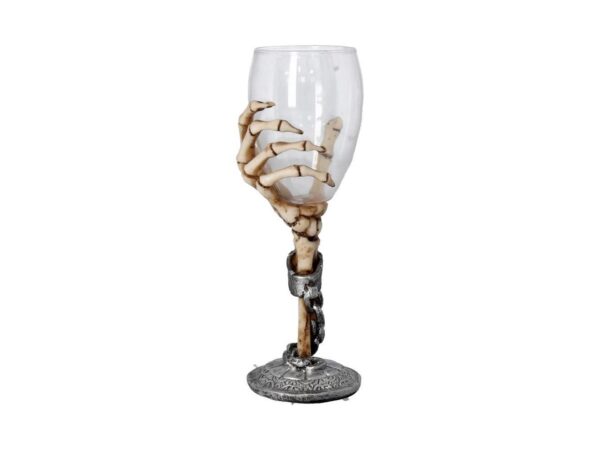 Claw Goblet Skeleton Hand Chain Underworld Abyss Wine Glass Goblet Nemesis Now Kitchenware Drinking Glass