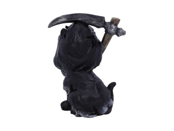 Amara Cat Nemesis Now Shroud Cape Cloak Scythe Chain Skulls Occult Grim Reaper Death Familiar Spiritual Dark Spirits Figure Magic