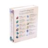 Crystal Healing Set of 12 Gemstones Natural Stone Positivity Spiritual Occult Ouija Nemesis Now Tarot Cards Witch Magic