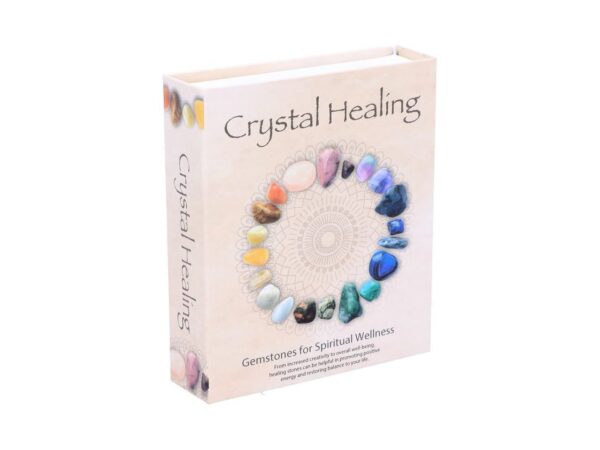 Crystal Healing Set of 12 Gemstones Natural Stone Positivity Spiritual Occult Ouija Nemesis Now Tarot Cards Witch Magic